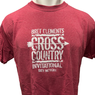 Vintage 2016 Bret Clements Red Short Sleeve T-Shirt