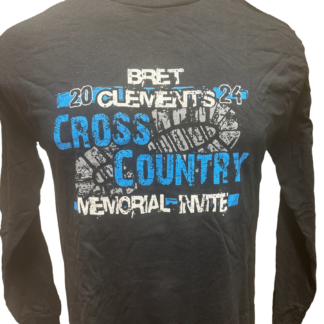 Vintage 2024 Bret Clements Black Long Sleeve T-Shirt
