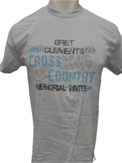 Vintage 2024 Bret Clements Short Sleeve Gray T-shirt