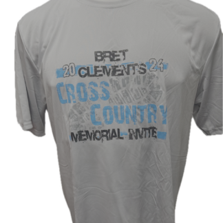 Vintage 2024 Bret Clements Silver Dry Fit T-Shirt