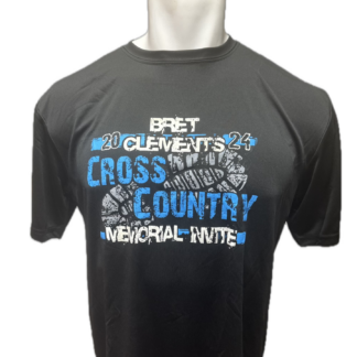 Vintage 2024 Bret Clements Black Dry Fit T-Shirt