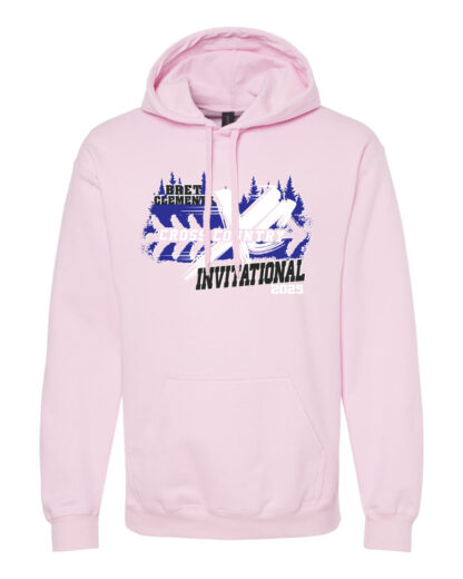 Bret Clements 2025 Pink Hooded Sweatshirt