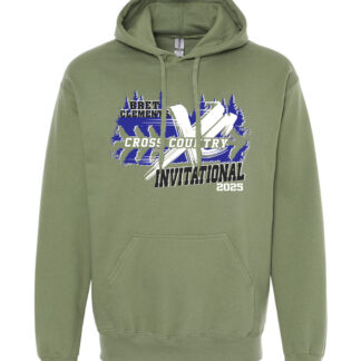 Bret Clements 2025 Military Green Hooded Sweatshirt