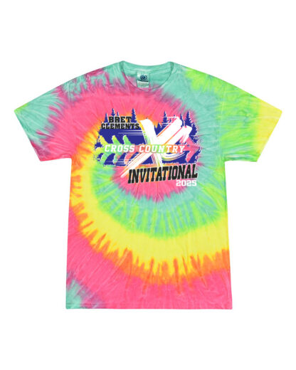 Bret Clements 2025 Minty Rainbow Tie Dye