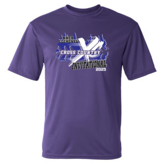 Bret Clements 2025 Purple Performance T-Shirt