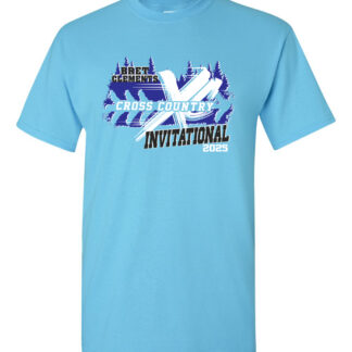 Bret Clements 2025 Sky Blue Short Sleeve T-Shirt