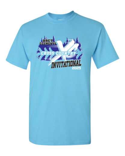 Bret Clements 2025 Sky Blue Short Sleeve T-Shirt