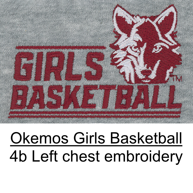 Okemos Girls Basketball 25 Youth Hooded Sweatshirt - Image 9
