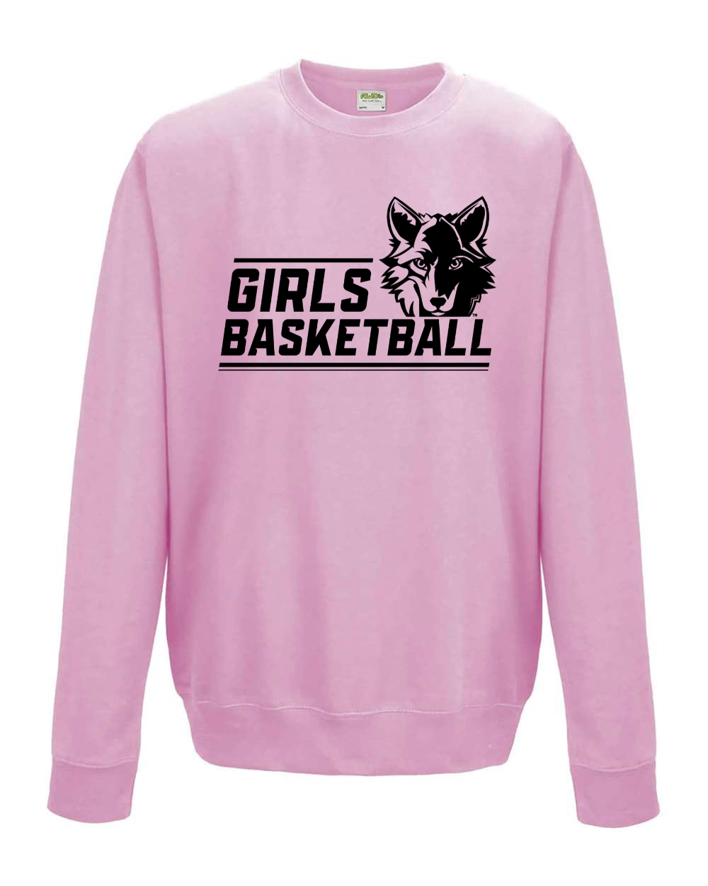 Okemos Girls Basketball 25 Youth Crewneck Sweatshirt - Image 3