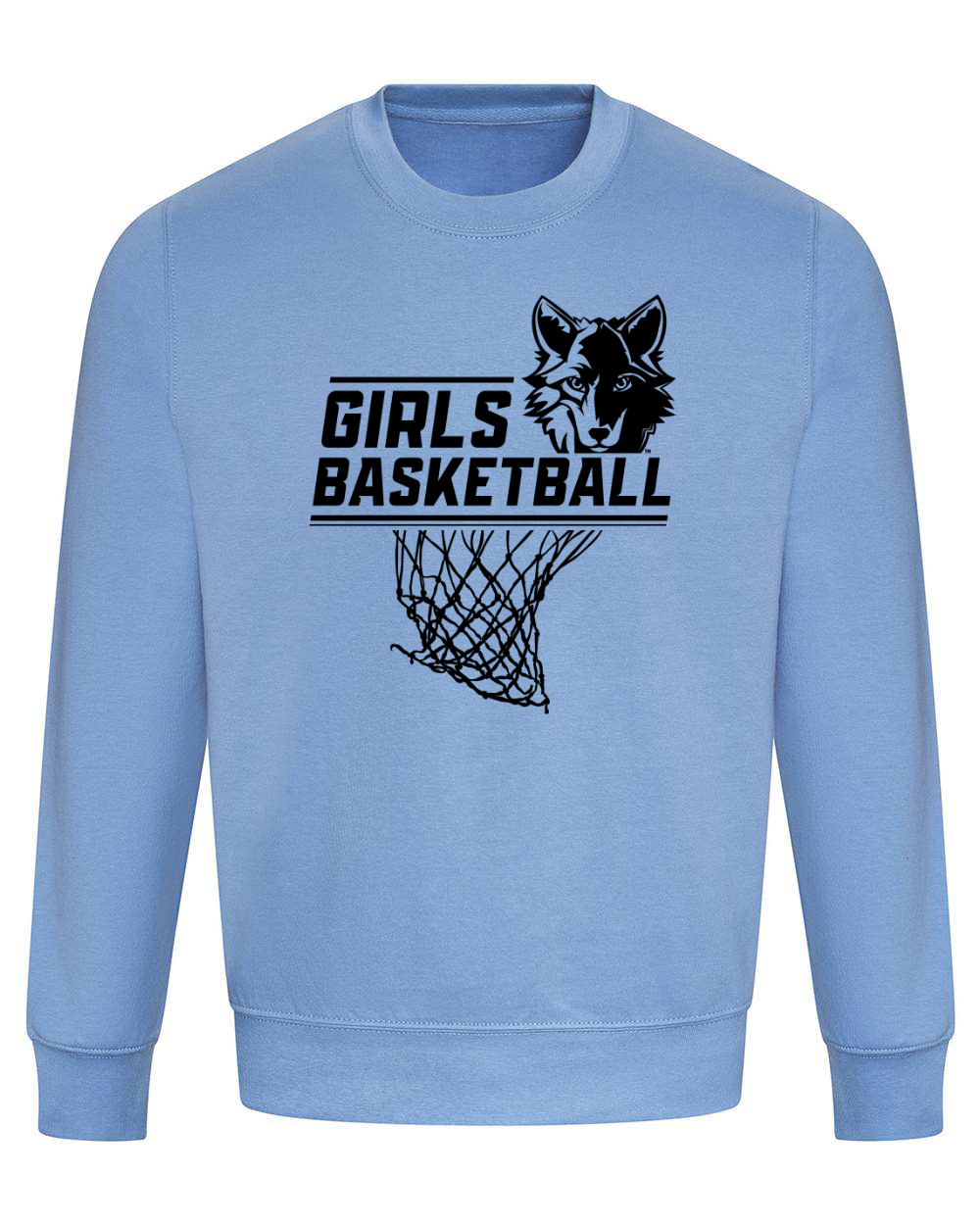 Okemos Girls Basketball 25 Adult Crewneck Sweatshirt - Image 5
