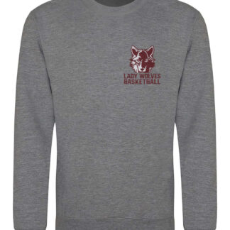 Okemos Girls Basketball 25 Youth Crewneck Sweatshirt