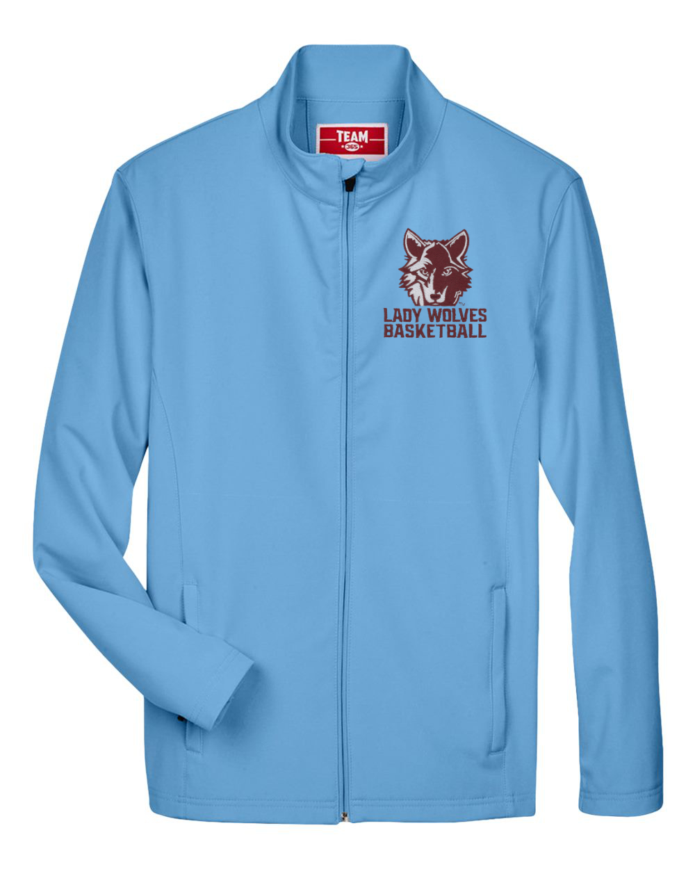 Okemos Girls Basketball 25 Ladies Full Zip Jacket - Image 4