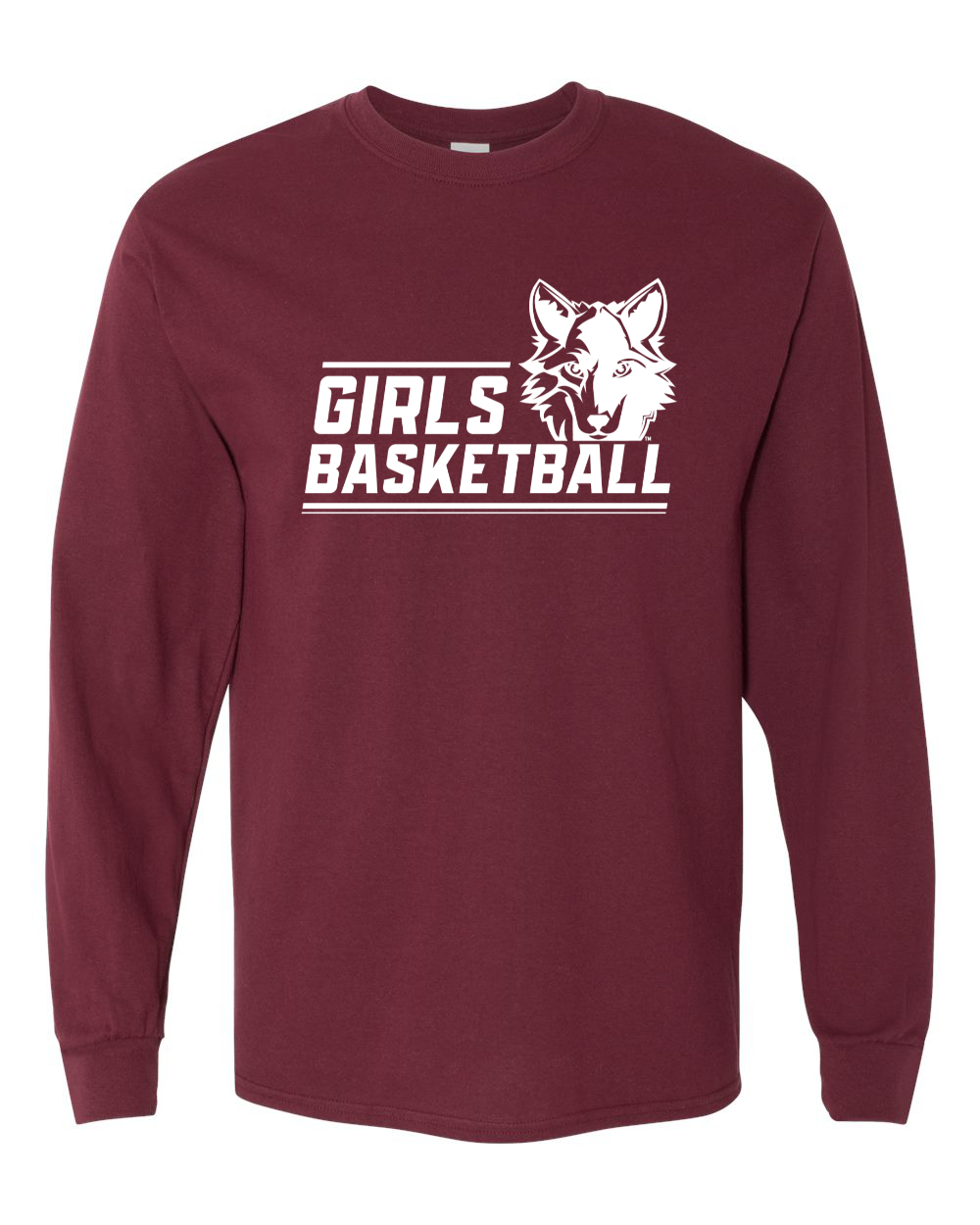 Okemos Girls Basketball 25 Adult Long Sleeve T-Shirt - Image 3