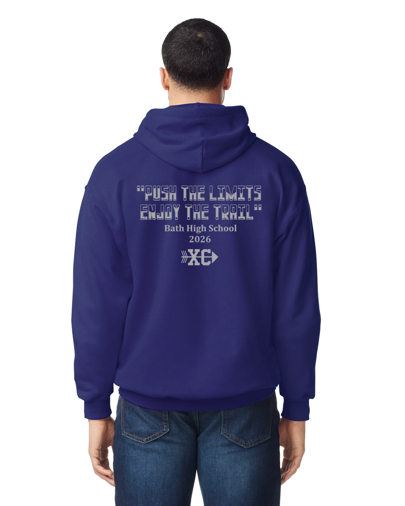 Bret Clements 2026 Cobalt Hooded Sweatshirt - Image 2