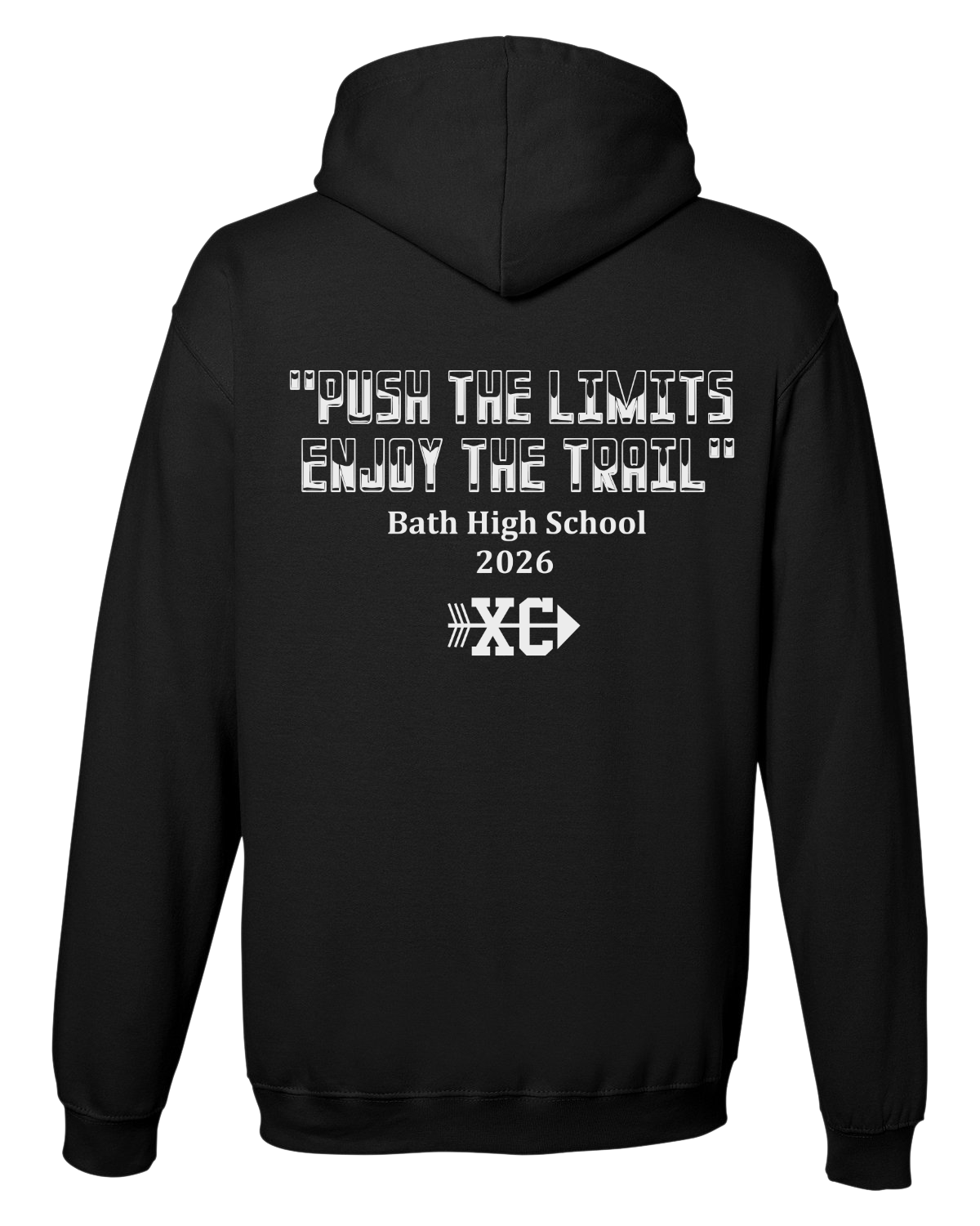 Bret Clements 2026 Black Hooded Sweatshirt - Image 2