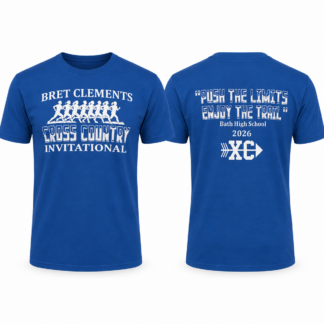 Bret Clements 2026 Cool Blue Short Sleeve T-Shirt